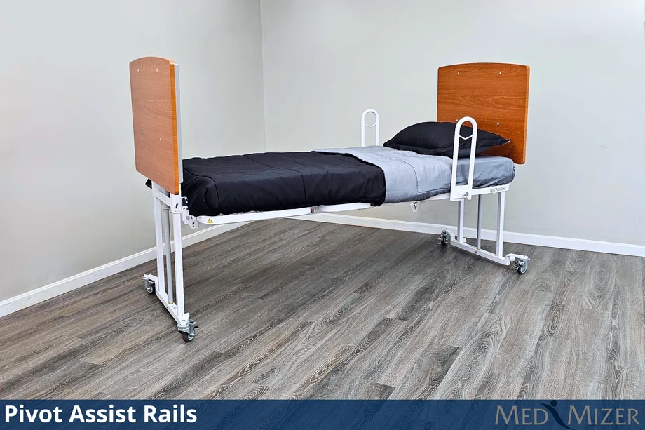AllCare Floor Level Adjustable Low Bed - Image 10