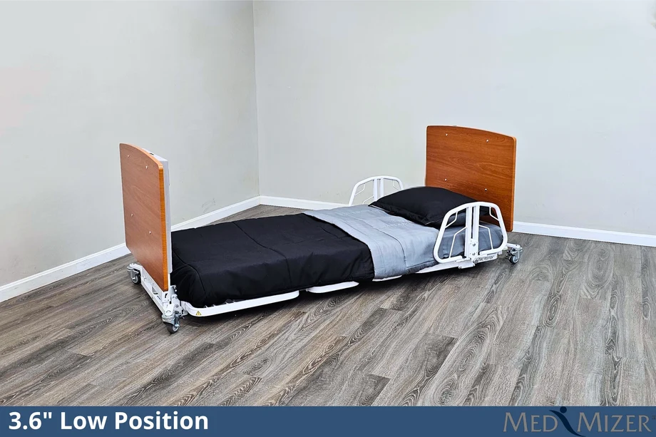 AllCare Floor Level Adjustable Low Bed - Image 2