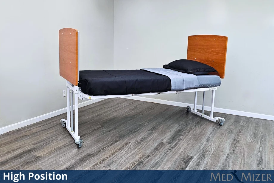 AllCare Floor Level Adjustable Low Bed - Image 3