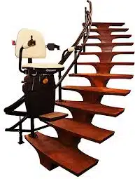 curved stair lift