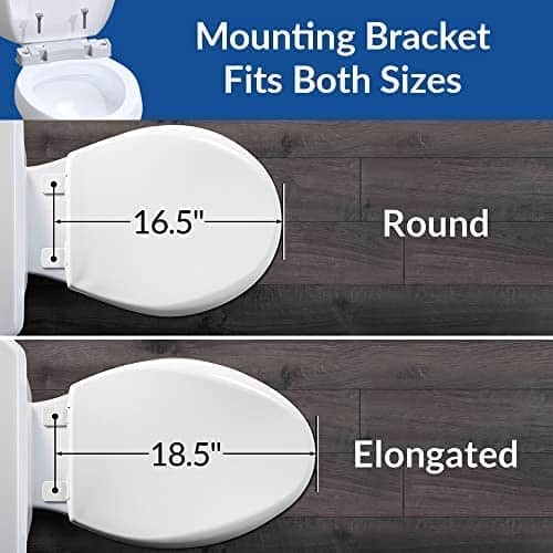 bemis 4.5 seat riser for commode dual use