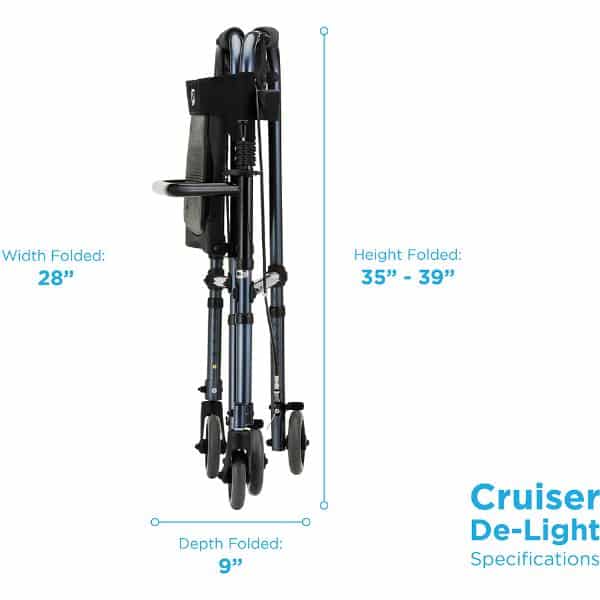 Cruiser-De-Light-Rolling-Walker-folded