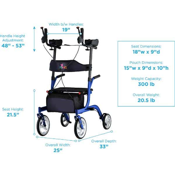 Phoenix Stand-Up Rollator - Lift Chairs | Mobility Scooters