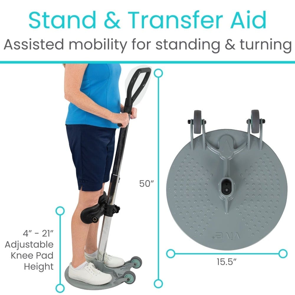Health Stand Assist Transfer Disc (LVA3041BLK) - Image 3