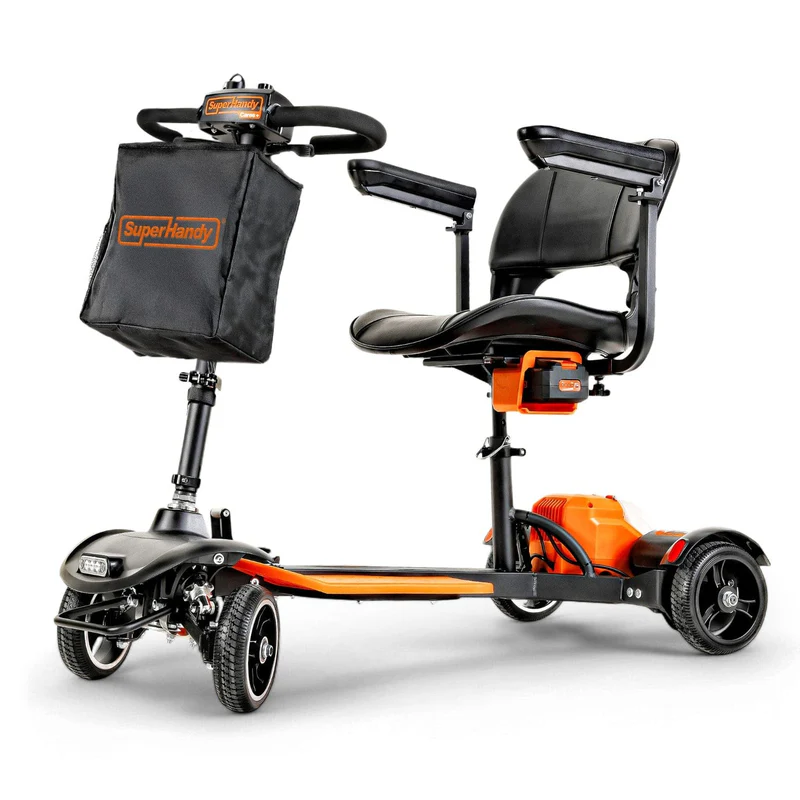 SuperHandy Passport Prime Mobility Scooter – Foldable, Lightweight, and Travel-Ready with 48V Dual Li-Ion Batteries - Image 2