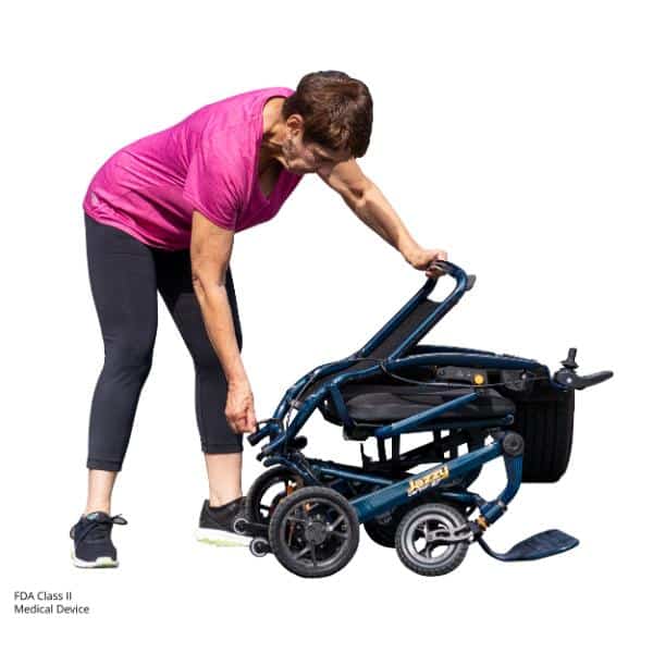 Jazzy® Carbon 27 Ultra-Light Folding Power Wheelchair - Image 10