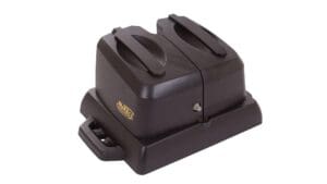 GOLDEN TECHNOLOGIES CHARGING DECK with two charging slots and a small indicator light.