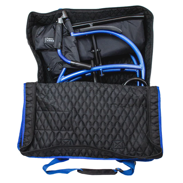 STRONGBACK Mobility Wheelchair and Transport Chair Travel Storage Bag - SMALL | Compact and Portable