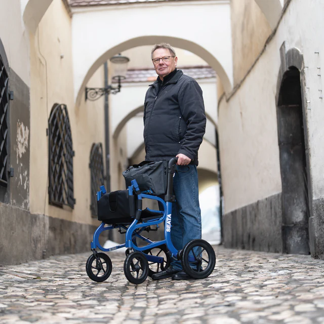 Strongback SEATA Rollator: The World's Most Comfortable Rollator