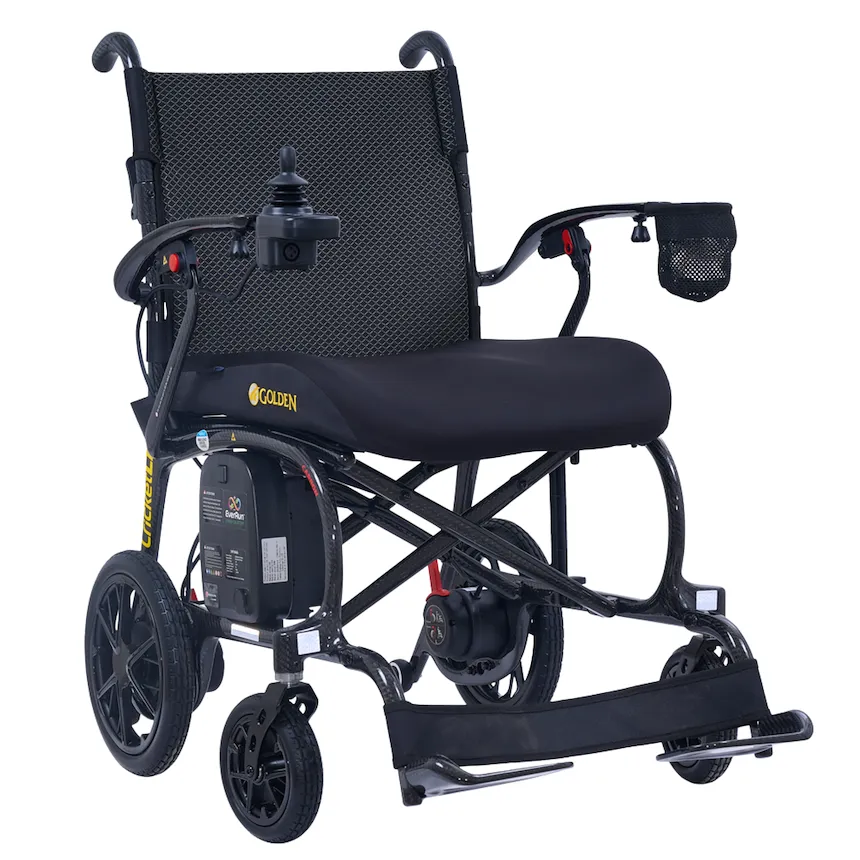 Golden Cricket LT Carbon Portable Powerchair