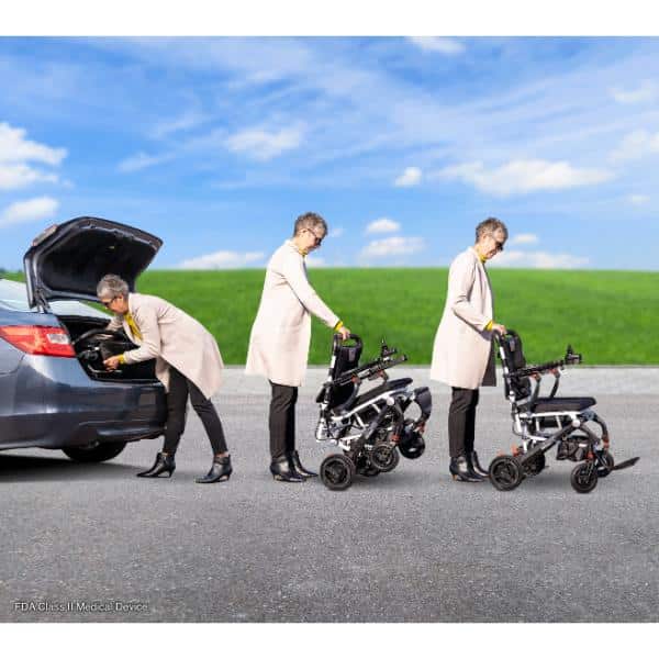 Jazzy Carbon Travel Lite Power Chair - Image 11