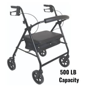 Proactive-Medical-500-LB-Capacity Rollator