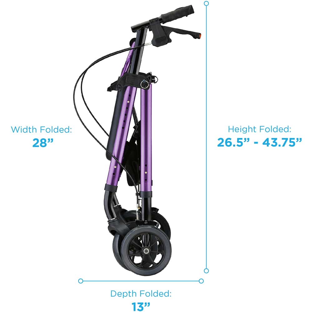 NOVA STAR HEAVY DUTY ROLLATOR 450LB. CAPACITY 4289PL - Image 3