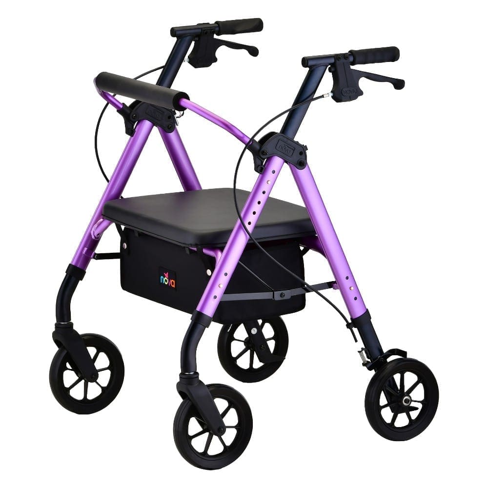 NOVA STAR HEAVY DUTY ROLLATOR 450LB. CAPACITY 4289PL
