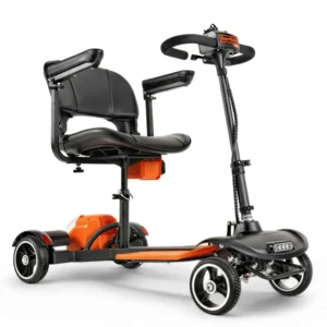 SuperHandy Passport Prime Mobility Scooter – Foldable, Lightweight, and Travel-Ready with 48V Dual Li-Ion Batteries